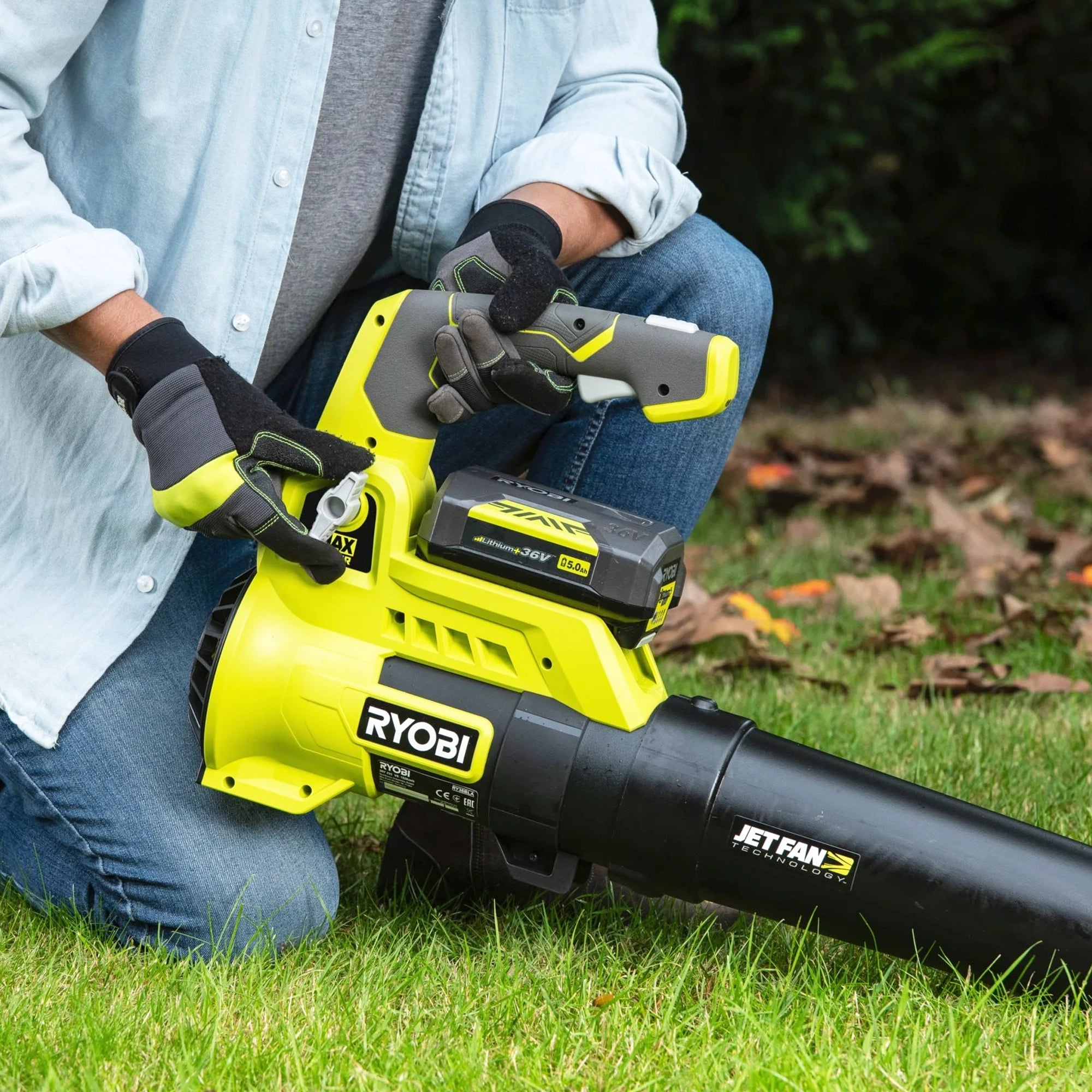 Jet Ryobi Ry36bla 140 36V 4 ah blower