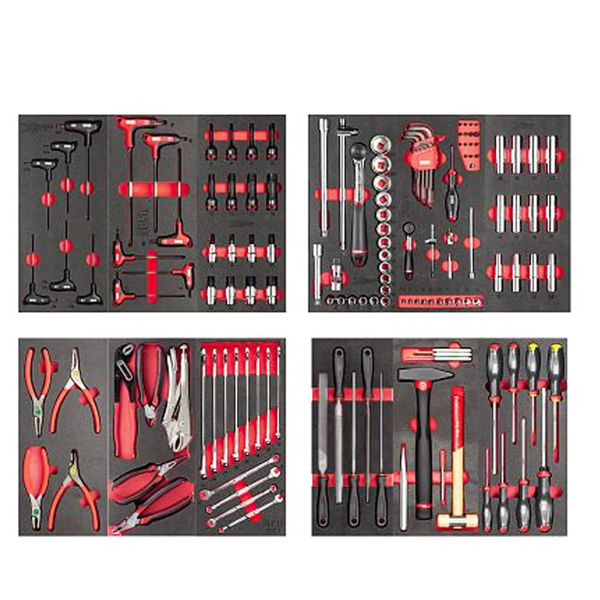 Carrello USAG START con Assortimento X-Grip Manutenzione 144 pz