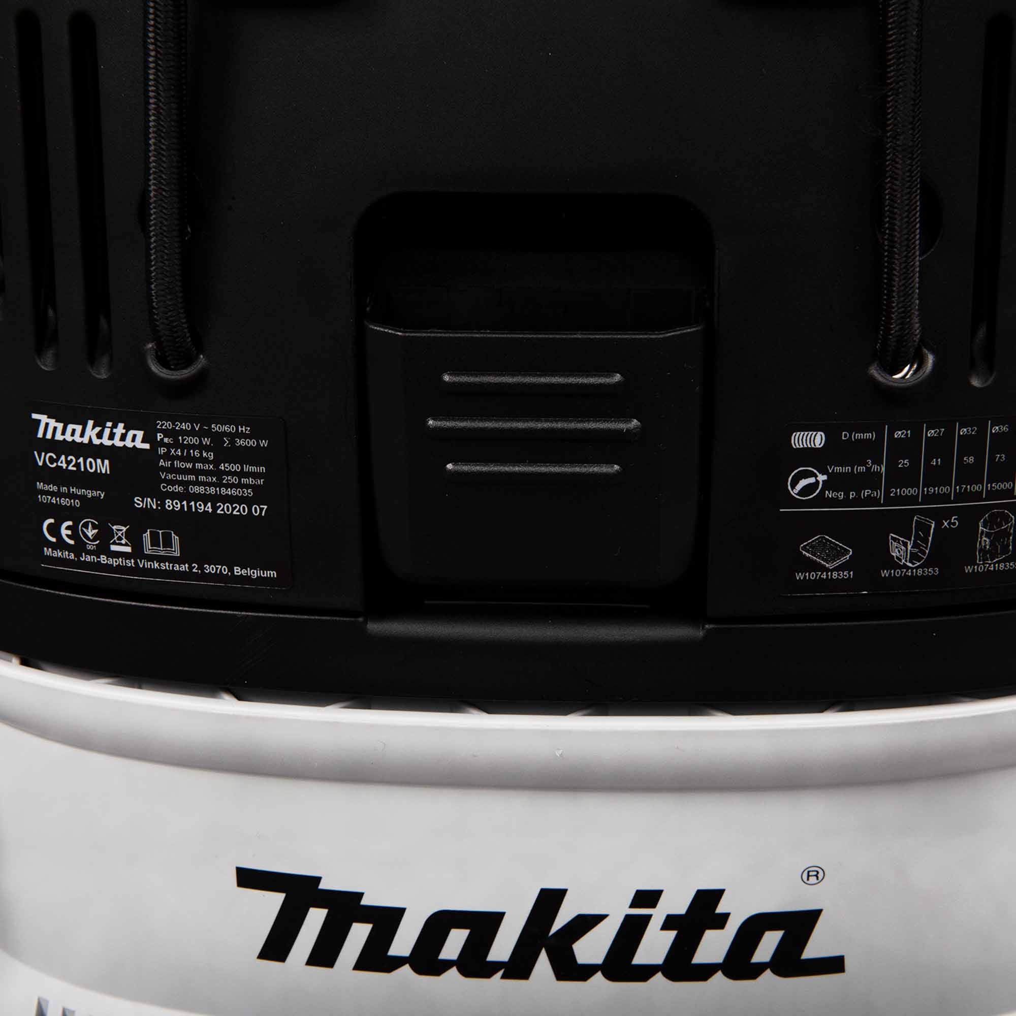 Makita VC4210MX 1200W vacuum cleaner