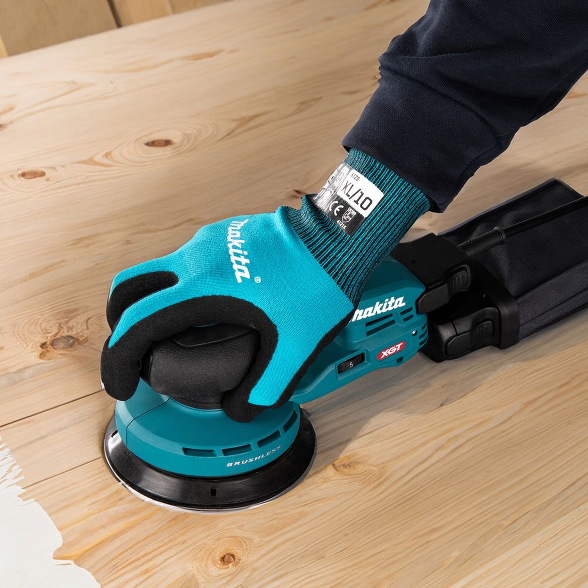 BO003CGZ - Levigatrice Rotorbitale Makita BO003CGZ 40V - Immagine 22