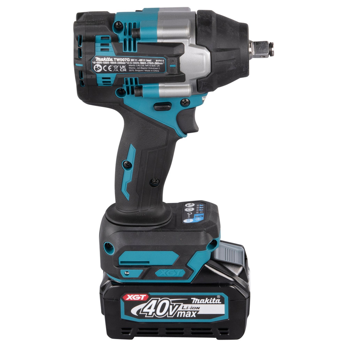 TW007GU201 - Chiave a Impulsi Makita TW007GU201 XGT 40V 4Ah 760 Nm - Immagine 6