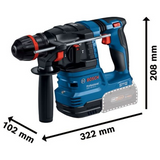 0611924102 - Hammer Drill Bosch GBH 18V-22 X PRO 18V - Image 24