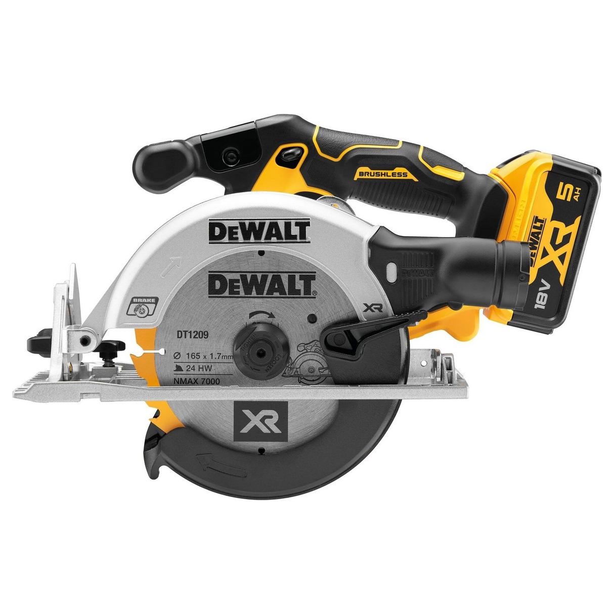 Sega Circolare Dewalt DCS565P2-QW 18V 5Ah