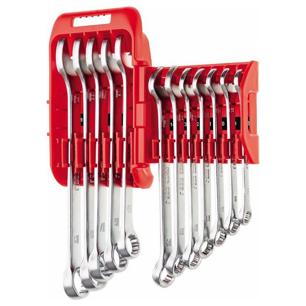 U02851746 - Set 12 Chiavi Combinate USAG 285 J/DS12 8-19mm - Immagine 2