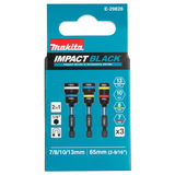 E-29826 - Impact Black 2 in 1 Socket Set Makita E-29826 3pcs 1/4" Hex Shank - Image 3