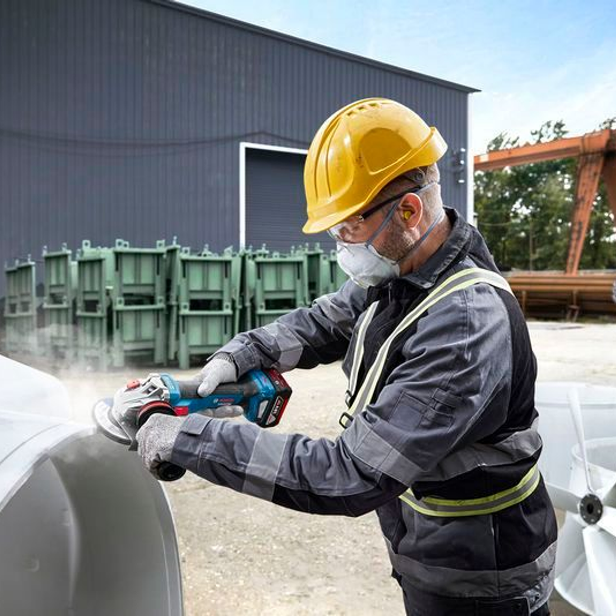 06019N4102 - Smerigliatrice Bosch GWS 18V-11 PRO 18V - Immagine 23