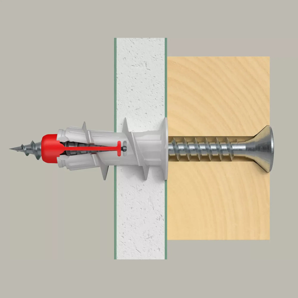 Tassello autoforante per cartongesso Fischer DuoBlade
