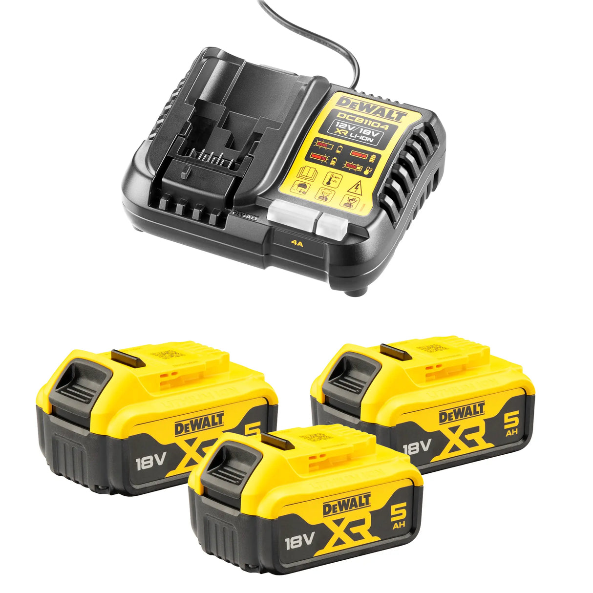Starter Kit Dewalt DCB115P3-QW 18V 5Ah