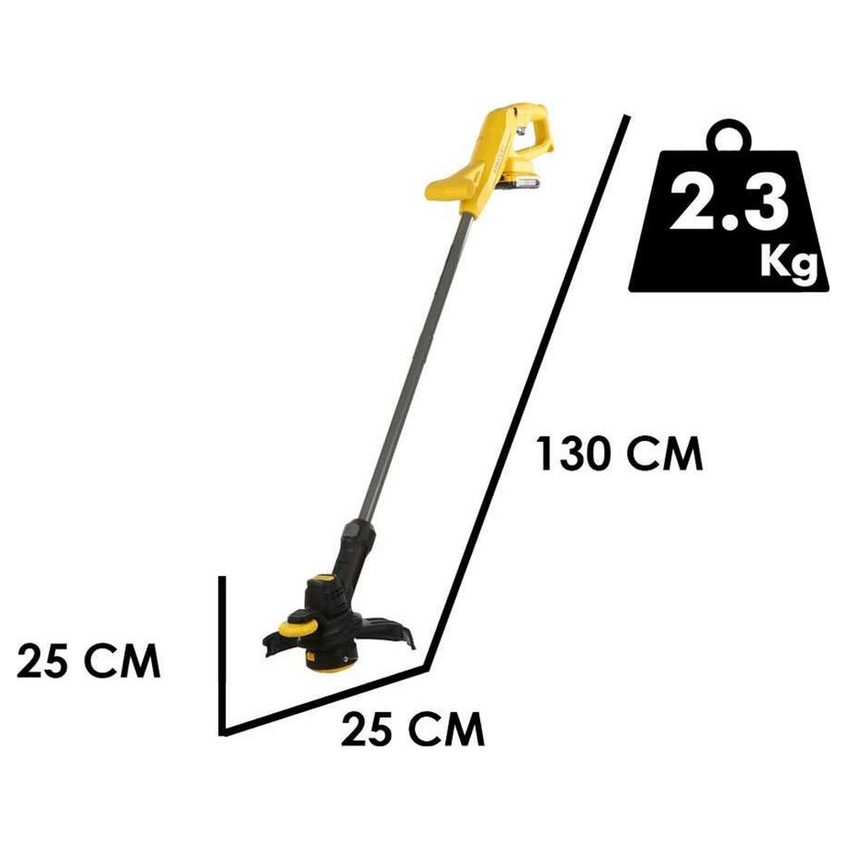 SFMCST925M1-QW - Brush cutter Stanley SFMCST925M1-QW 18V 2Ah - Image 2