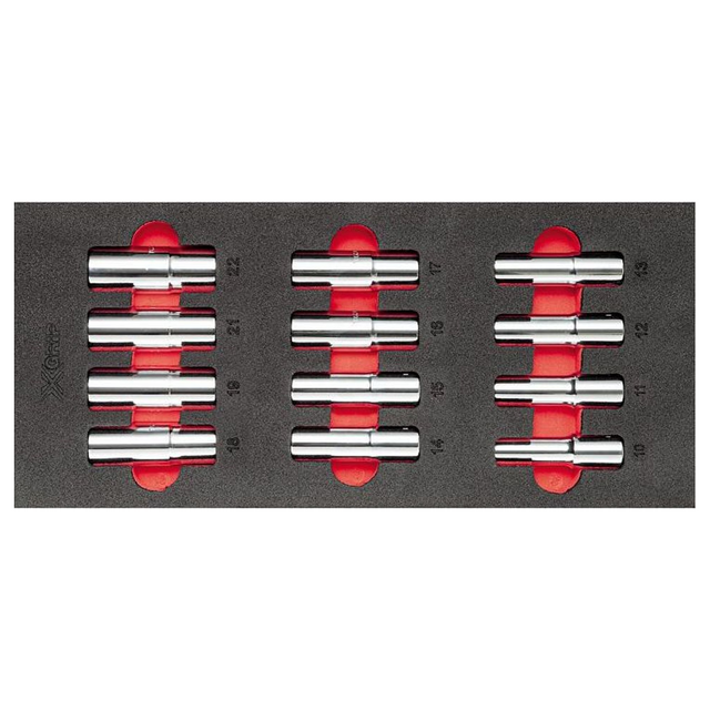 U05191067 - Two-tone sponge module USAG 519 M 235XL with socket wrenches (12 pcs)