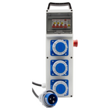 1154857210 - Brennenstuhl BSV 4 ITRE1 EMO RCD 30mA 3x CEE 230V/16A IP67 Power Distributor