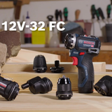 Trapano Avvitatore Bosch GSR 12V-32 FC PRO 12V 2Ah