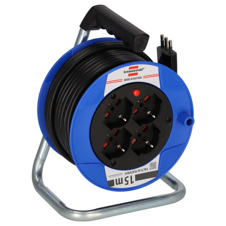 Avvolgicavo Brennenstuhl BAT ST 180 15m 4 Prese 3500W