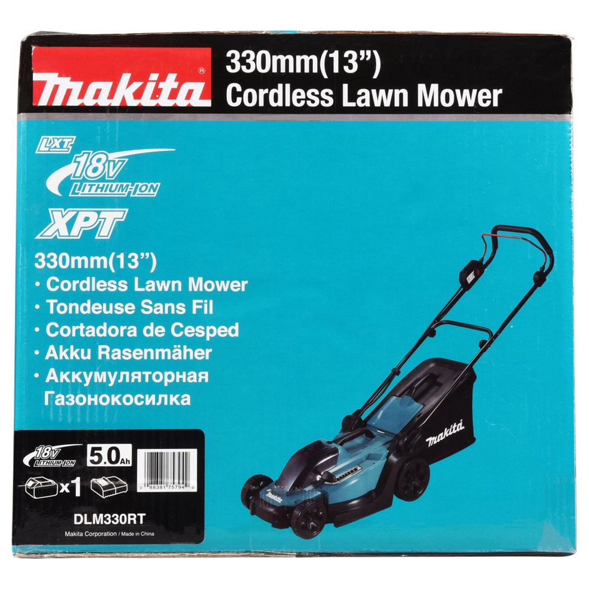 DLM330RT - Rasaerba Makita DLM330RT 18V 5Ah - Immagine 18