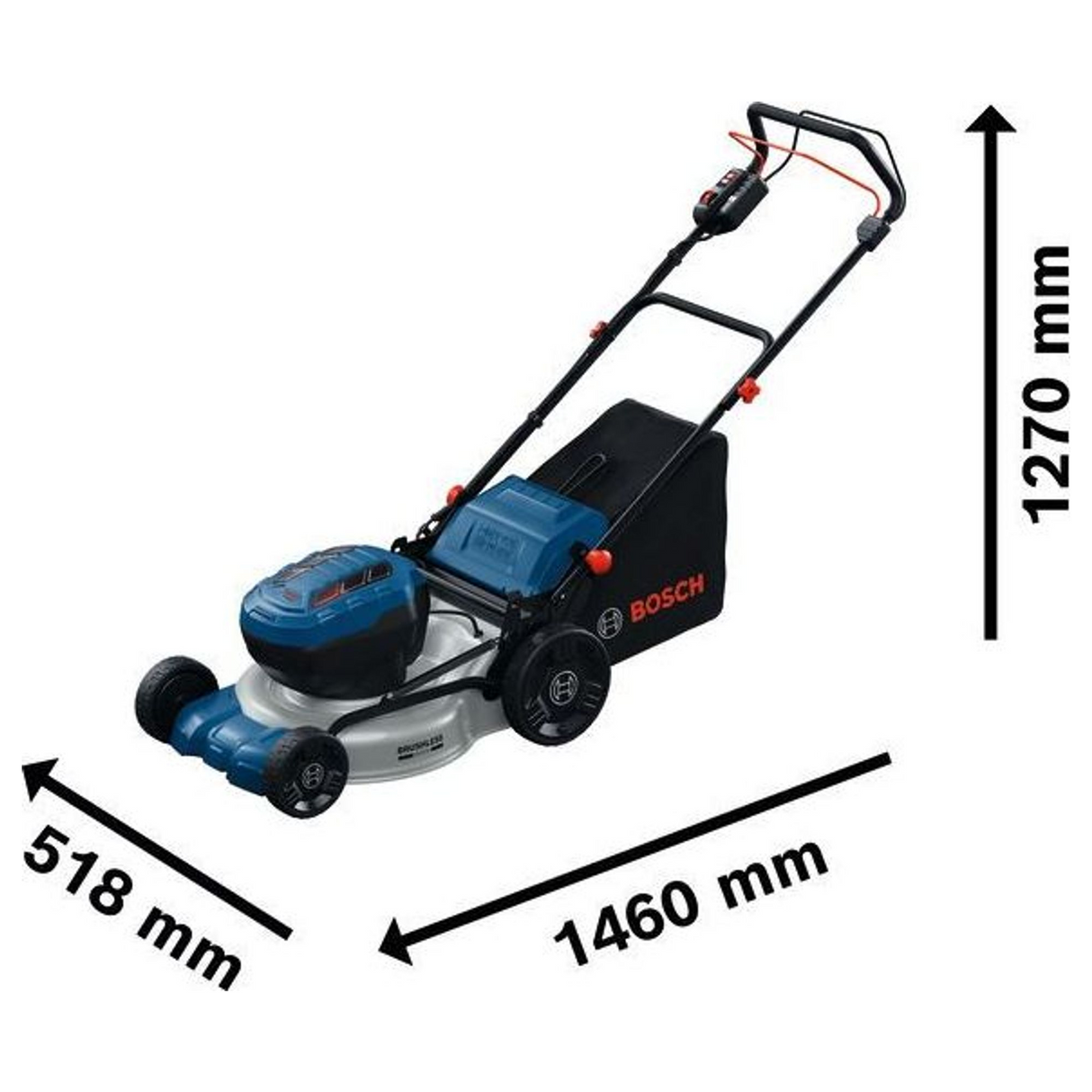 06008C8201 - Lawnmower Bosch Professional GRA18V2-46SP 36V - Image 12