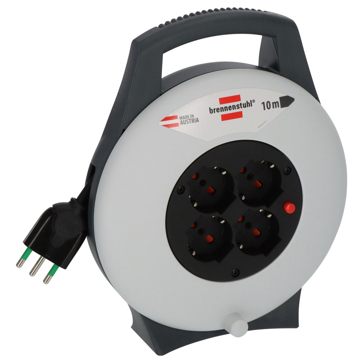 Avvolgicavo Brennenstuhl Vario Line X 4 Prese 10m H05VV-F 3G1,5