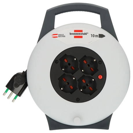 Avvolgicavo Brennenstuhl Vario Line X 4 Prese 10m H05VV-F 3G1,5