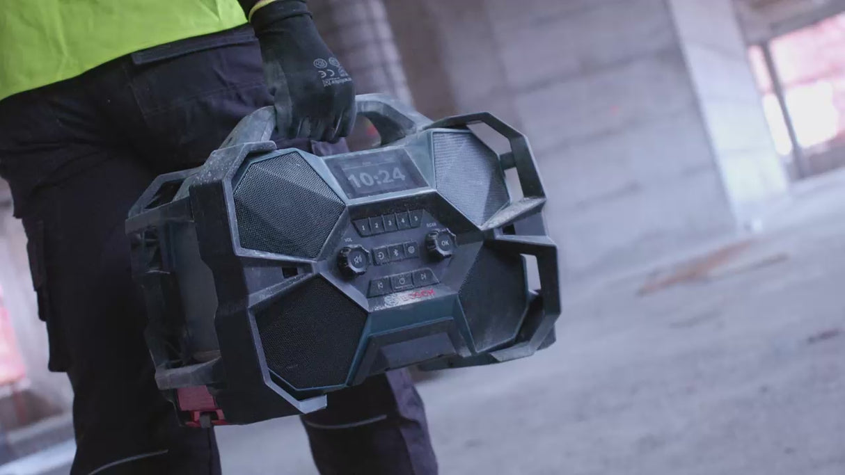 Radio da cantiere Bosch GPB 18VH-6 SRC