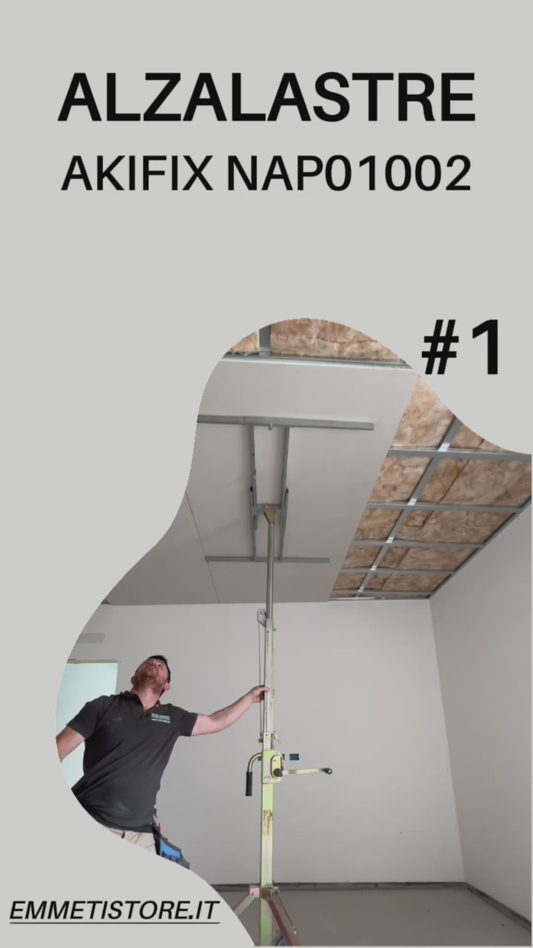 Alzalastre Telescopico Akifix NAP01002