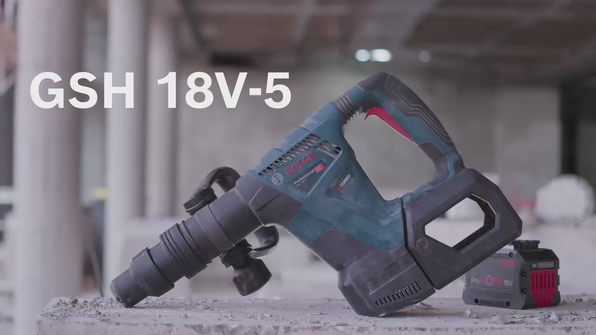 Martello Demolitore Bosch GSH 18V-5 PRO 18V