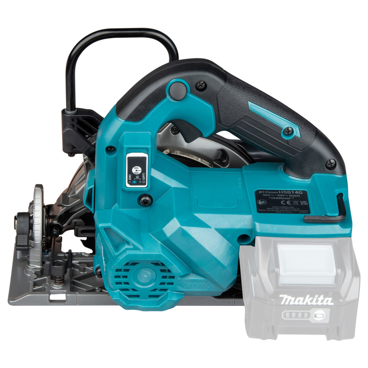 HS014GZ - Circular Saw Makita HS014GZ 40V XGT 125mm - Image 4
