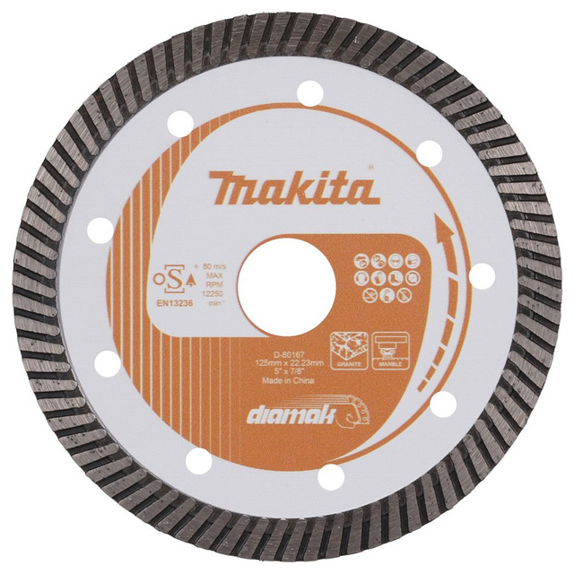 D-80167 - Diamond Disc Makita D-80167 125mm Marble Granite - Image 2