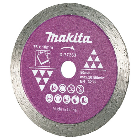 D-77263 - Diamond Disc Makita D-77263 for 76mm Tiles - Image 3