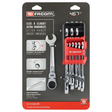 467BF.JP10PB - Ratchet Wrench Set Flex Head Facom 467BF 10 Pieces