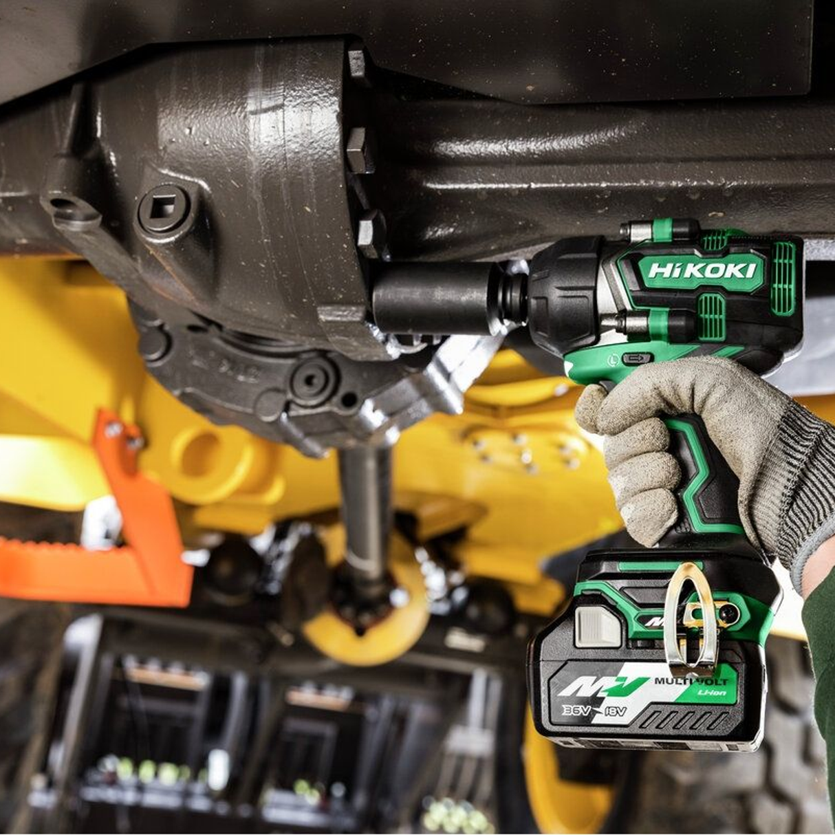 WR36DEW2Z - HiKOKI WR36DEW2Z 36V Impact Wrench - Image 8