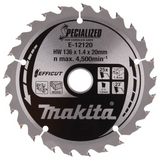 E-12120 - Circular Blade Makita Efficut E-12120 136mm 25T - Image 2