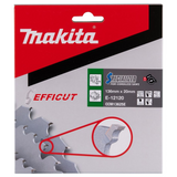 E-12120 - Circular Blade Makita Efficut E-12120 136mm 25T - Image 4