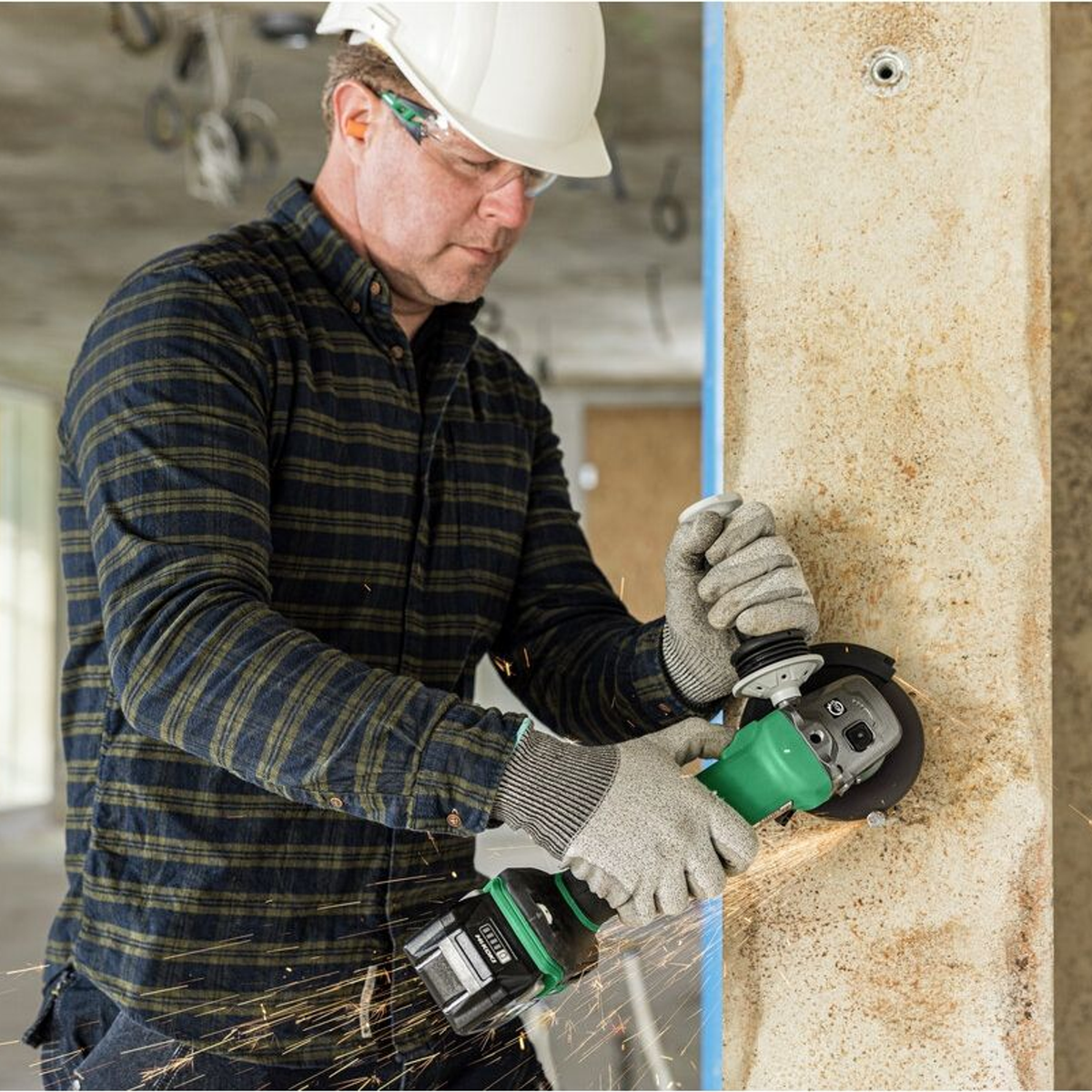 G3613DVFW2Z - HiKOKI G3613DVFW2Z 36V 125mm Angle Grinder - Image 2