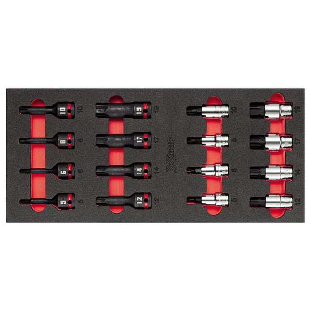 U05191017 - Assorted two-tone sponge module USAG 519 M 234X (16 pcs)