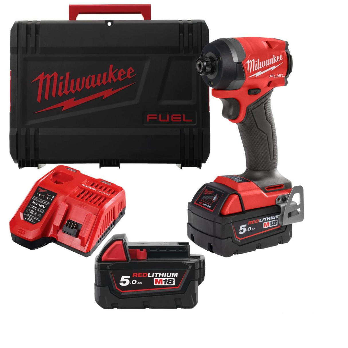 Avvitatore ad Impulsi Milwaukee M18 FID3-502X