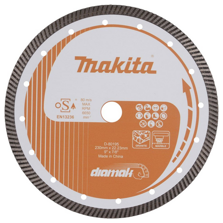 D-80195 - Diamond Disc Makita D-80195 230mm - Image 2