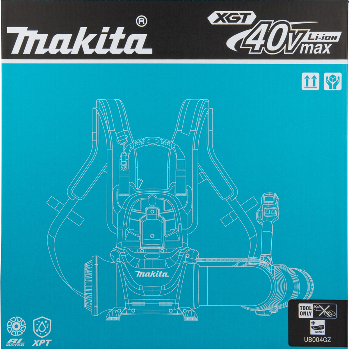 UB004GZ - Backpack Blower Makita UB004GZ XGT 40V - Image 22
