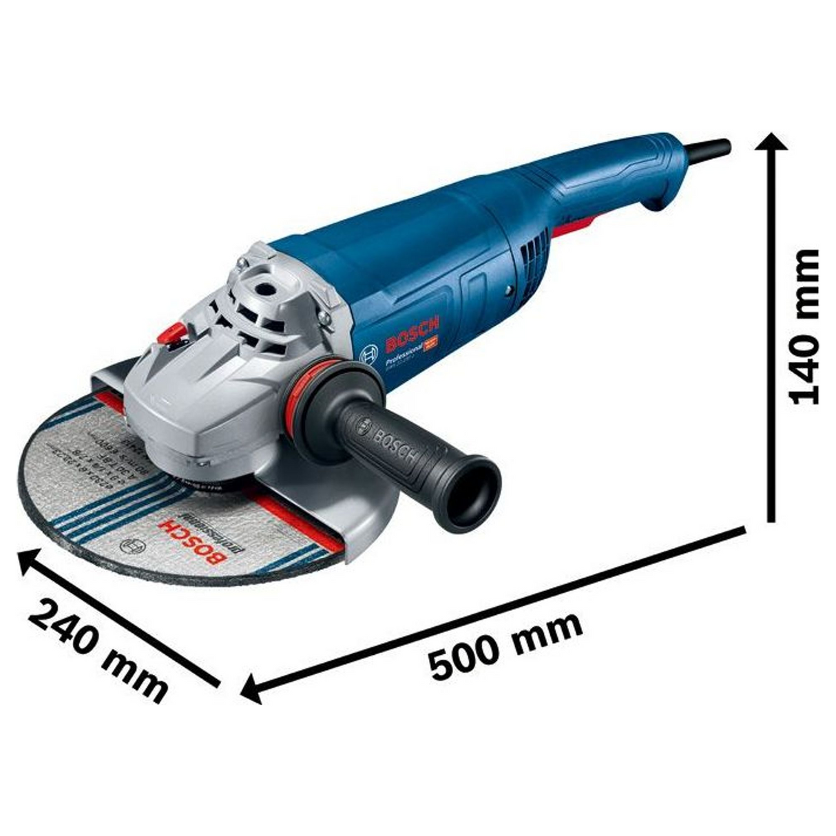06018C1309 - Grinder Kit Bosch GWS 22-230 J + 2 GWS 750 - Image 10