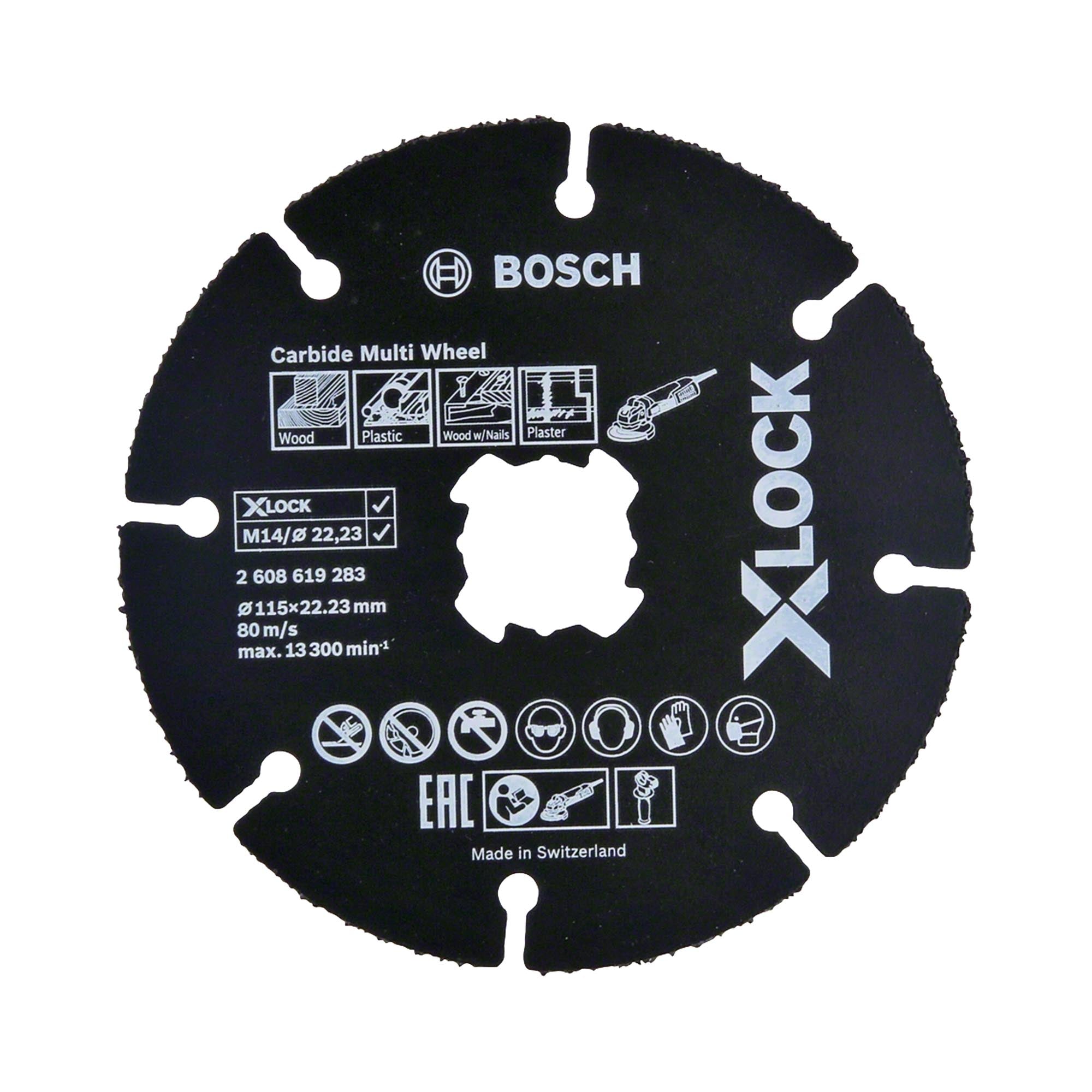 Disco Inox 115mm Bosch X-LOCK