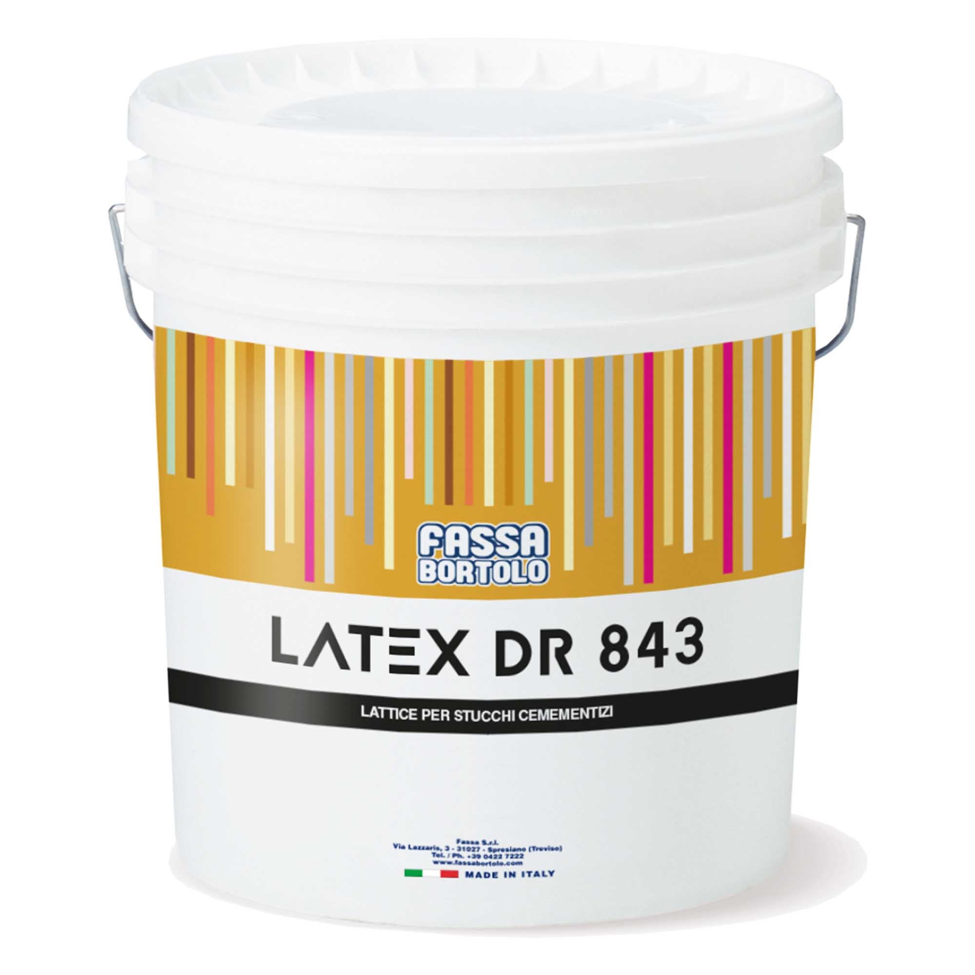 Lattice elastico Fassa Latex DR 843