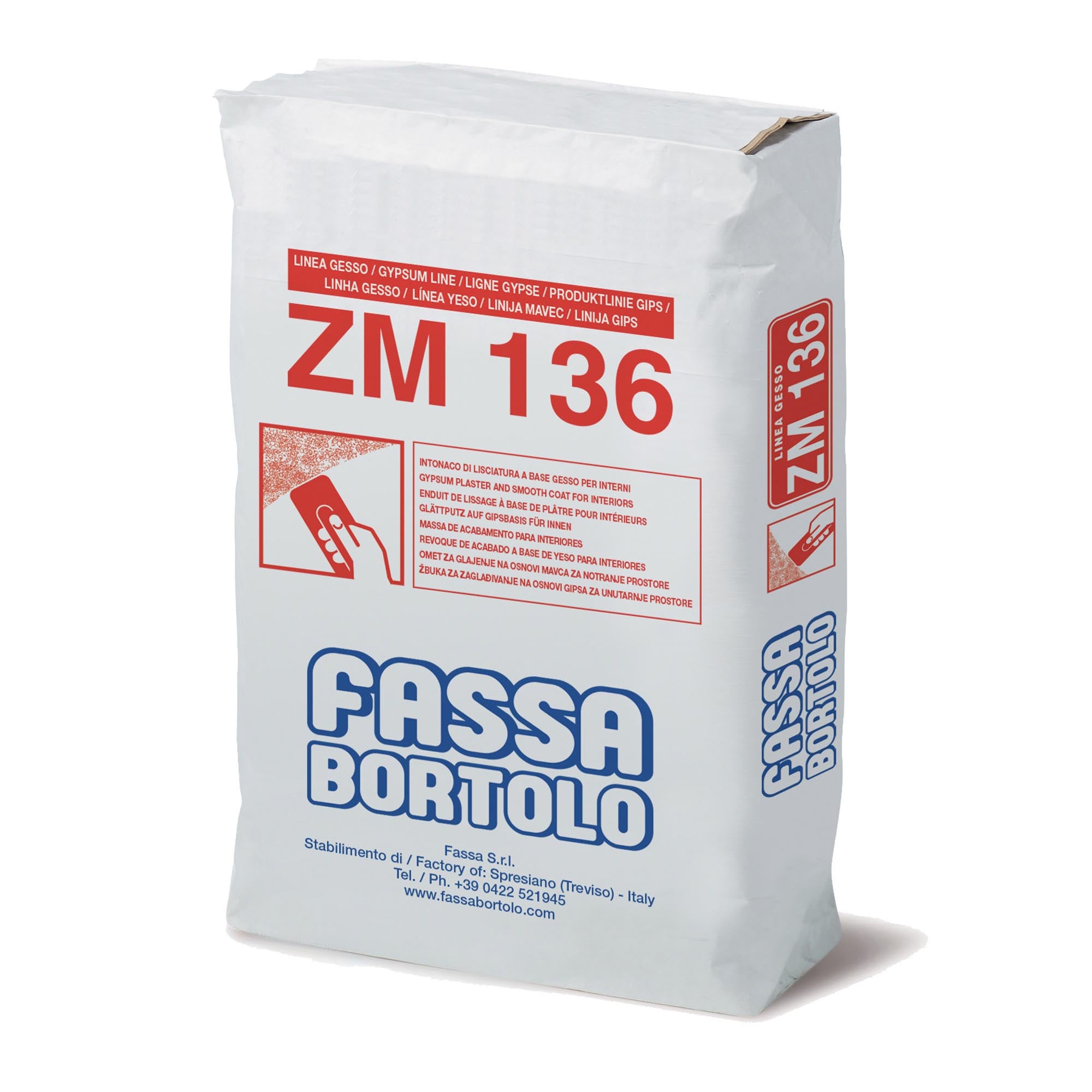 Rasante Gesso Fassa ZM136 25kg
