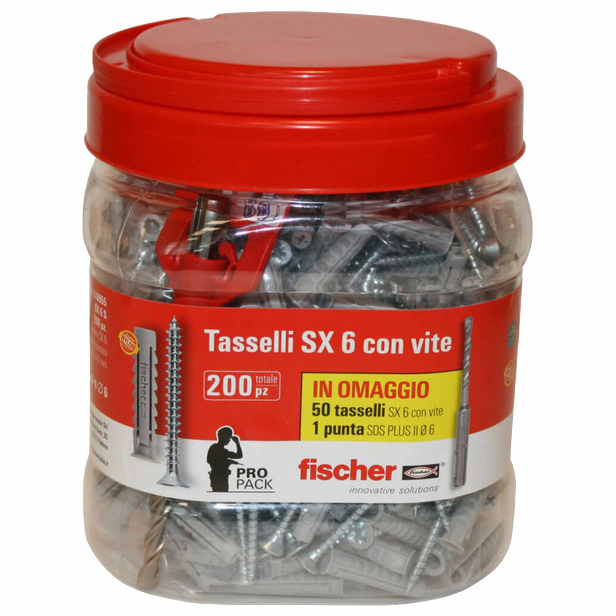 Tasselli in nylon Fischer SX Plus S