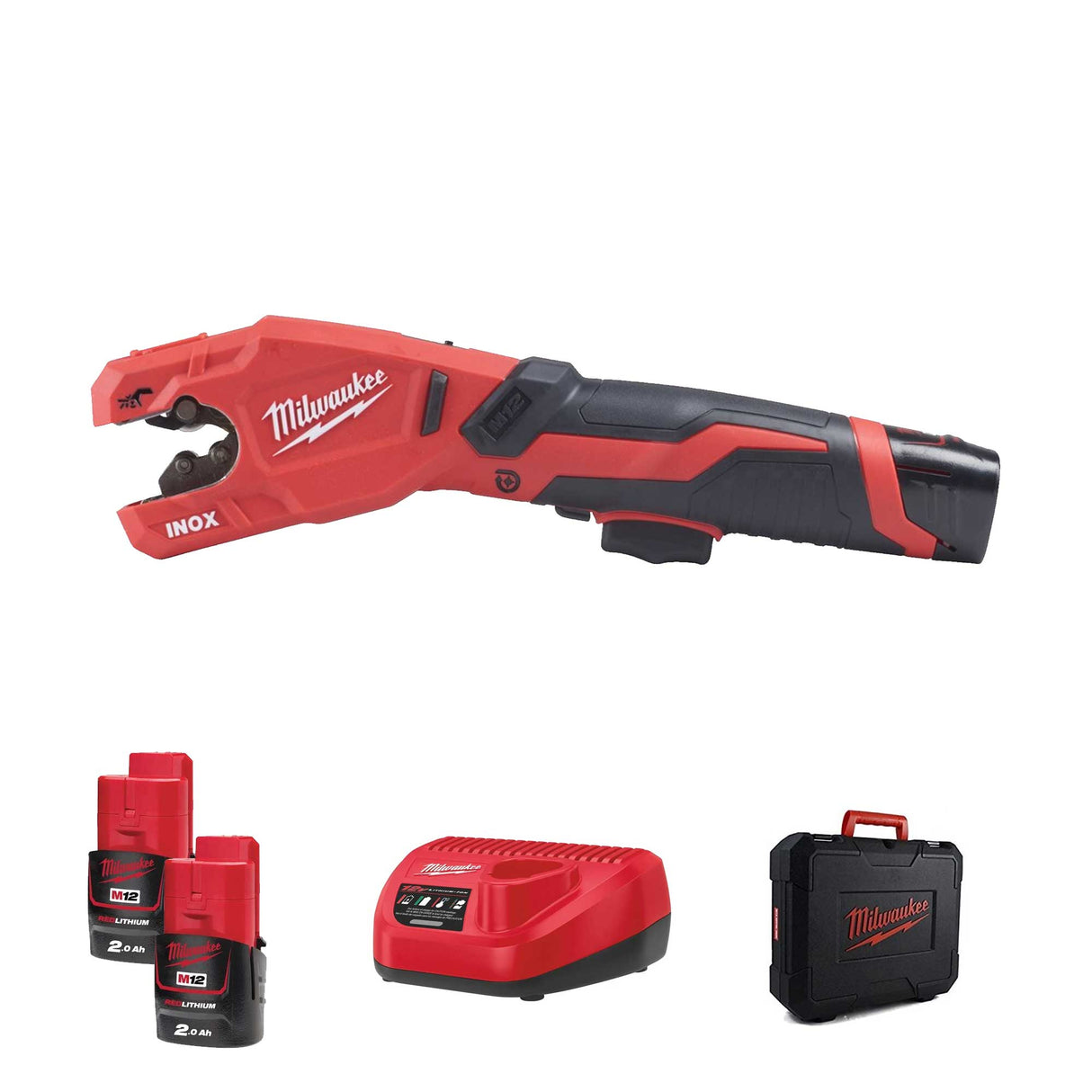 Taglia tubi Milwaukee M12 PCSS-202C 12V 2Ah
